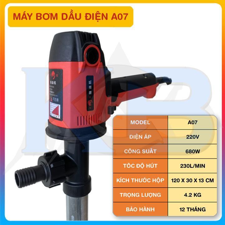 Bơm dầu nhớt điện 220v 680w