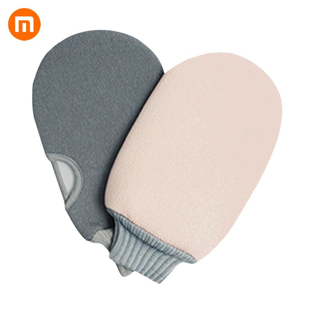 Đôi Găng Tay Tắm Xiaomi Qualitell Mềm Mại Mát Xa Và Tẩy Tế Bào Chết Cơ Thể Tiện Lợi