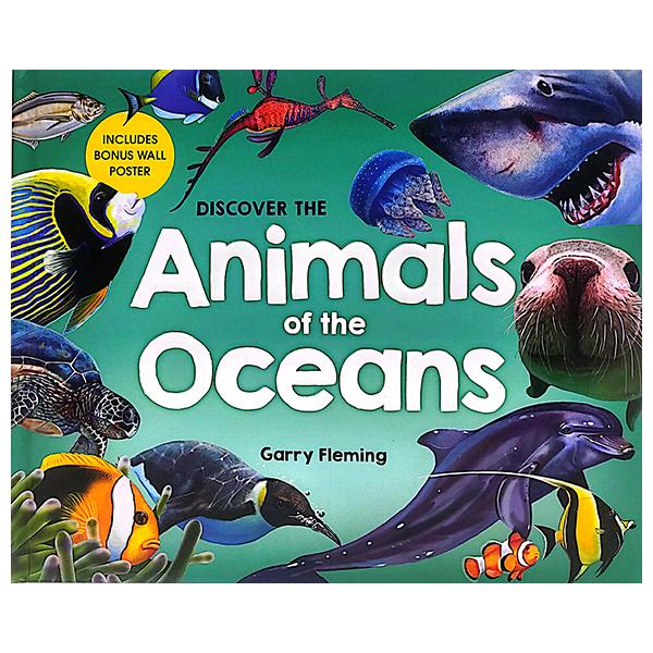 Sách ngoại văn: Discover The Animals Of The Ocean (Includes Bonus Wall Poster)