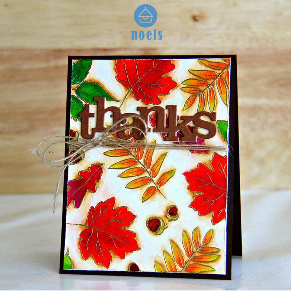 Khuôn Cắt Giấy Làm Từ Kim Loại Hình Thẻ Trang Trí Scrapbook