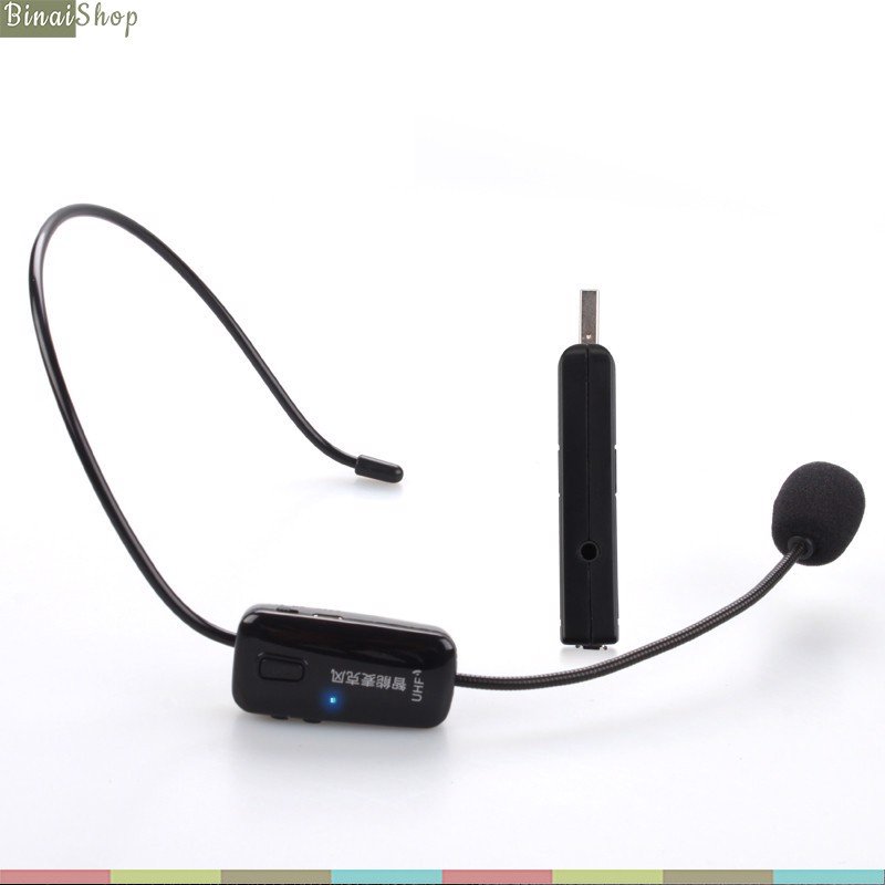 XXD-U12 - Microphone Cài Tai Không Dây UHF Cho Máy Trợ Giảng, Amply, Loa Kéo