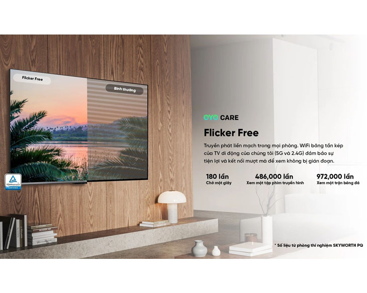 Smart Tivi Coocaa 65Y73 Pro 4K QLED 65 inch - Hàng chính hãng