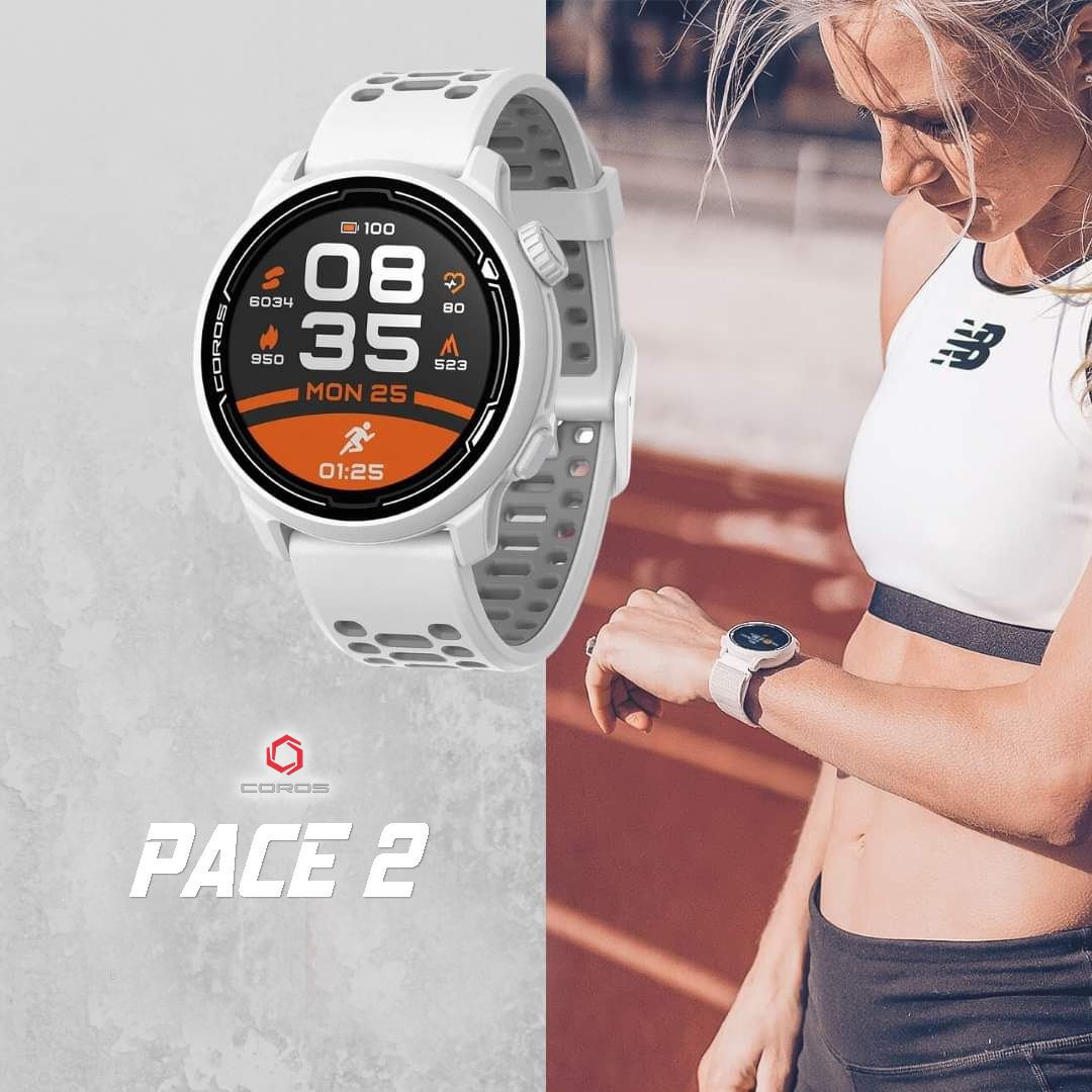 Đồng hồ GPS thể thao COROS PACE 2 - White - Nylon