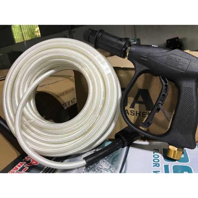 Combo dây rửa xe 15m+vòi rửa