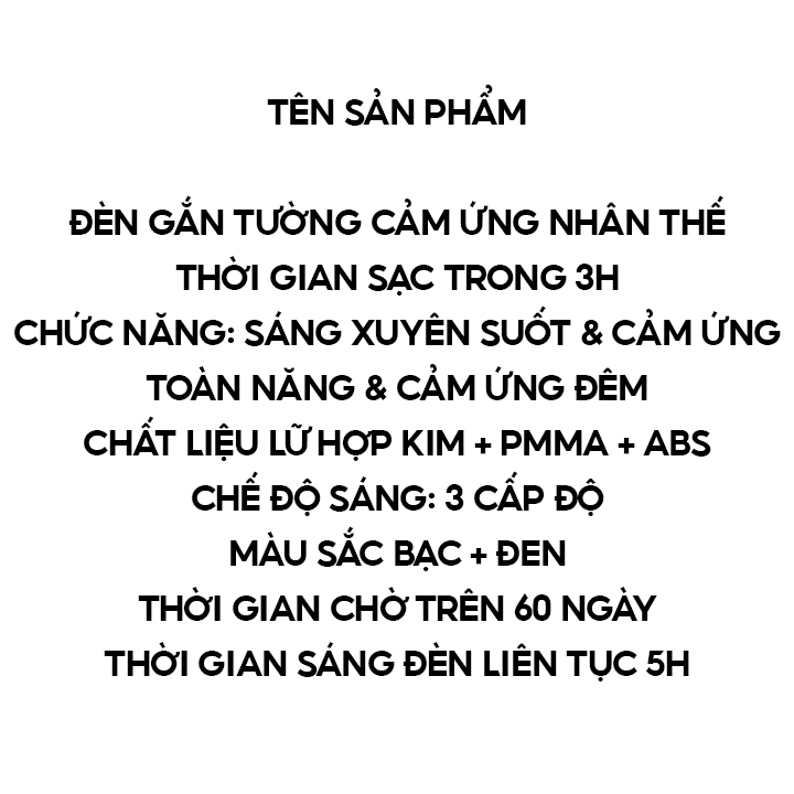 Thanh Đèn Cảm Ứng Gắn Tủ Bếp Dải Đèn Ốp Trần Bếp Hiệu Ứng Ánh Sáng Sang Trọng Công Suất 3w Đèn Vàng Ấm Áp