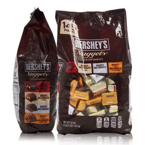 Kẹo socola Hershey's Nuggets Assortment 1.47kg