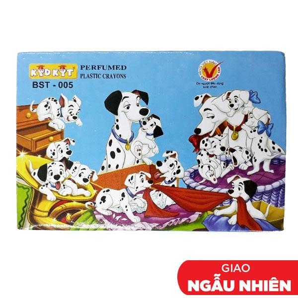 Viết Sáp Màu Chó Đốm BS-005 (12 Màu) (Mẫu Bao Bì Ngẫu Nhiên)