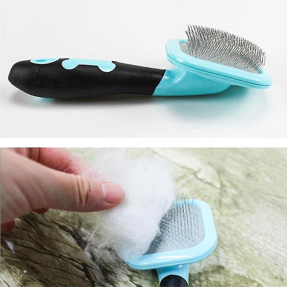 Pet Dog Cat Care Slicker Brush Brush Puppy Massage Làm sạch công cụ rụng tóc