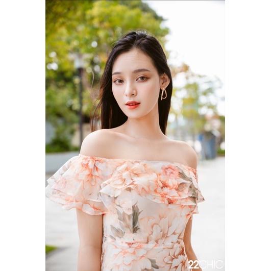 Váy trễ vai hoa - 22CHIC EMELY DRESS