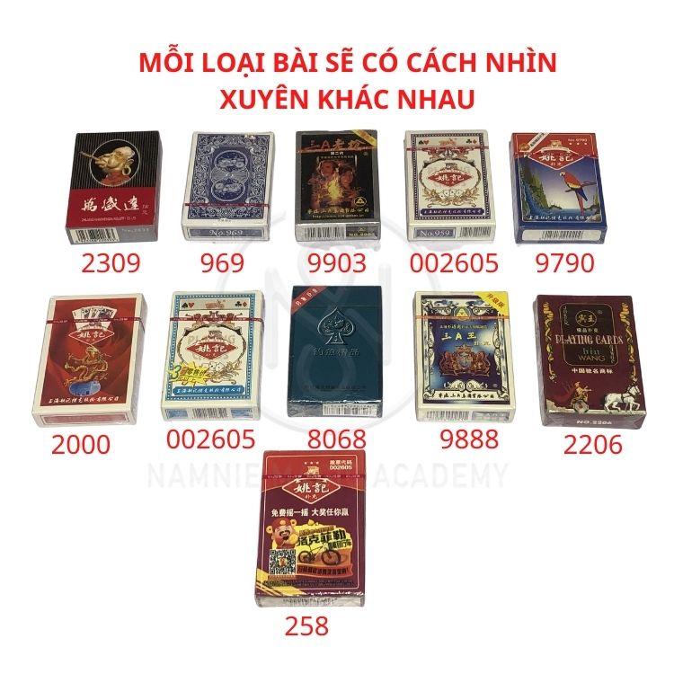 Bài Nhìn Xuyên Thấu Ảo Thuật , Stripper Playing Cards, Tìm Vị Trí