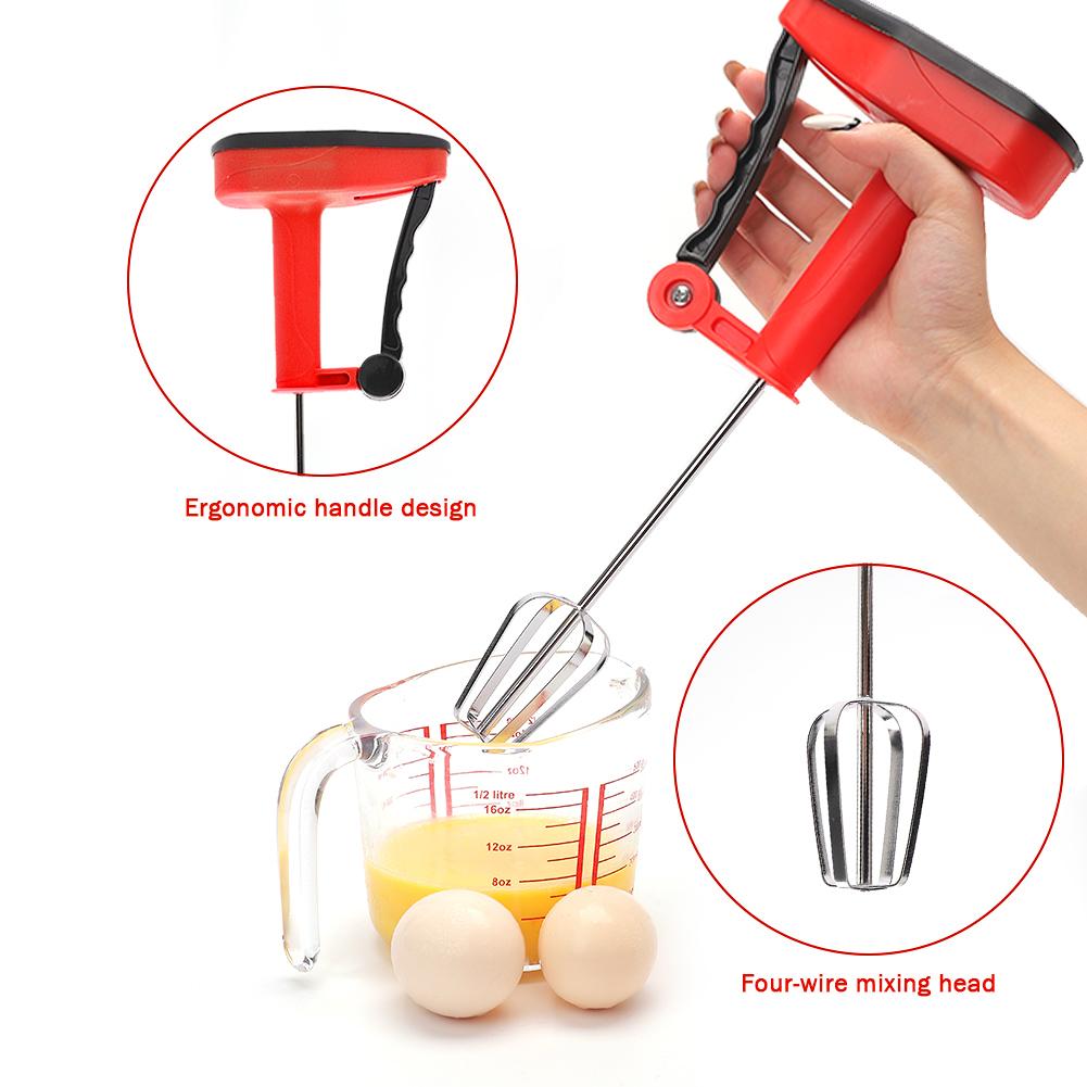 Bán Tự Động Đánh Trứng Cầm Tay Frother Lao Động Tiết Kiệm Chống Trơn Trượt Nhà Bếp Nhỏ Đánh Sữa Phối Nhẹ Trứng Be