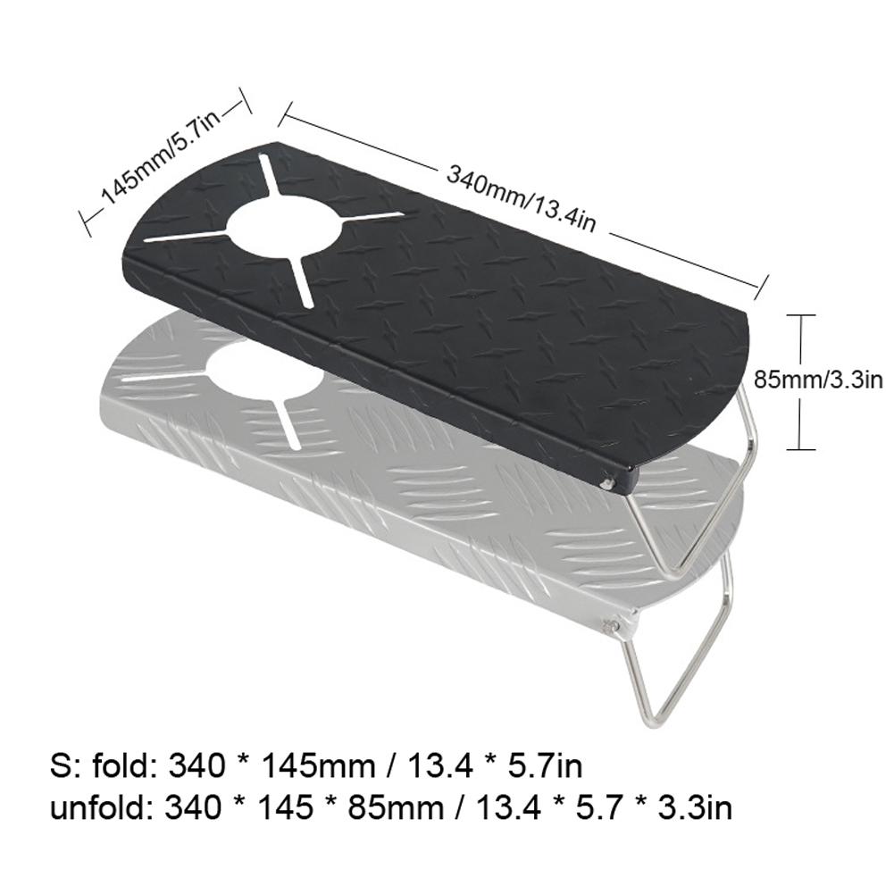 Bếp gas mini cách nhiệt ngoài trời hợp kim nhôm, dễ dàng tháo lắp và di chuyển