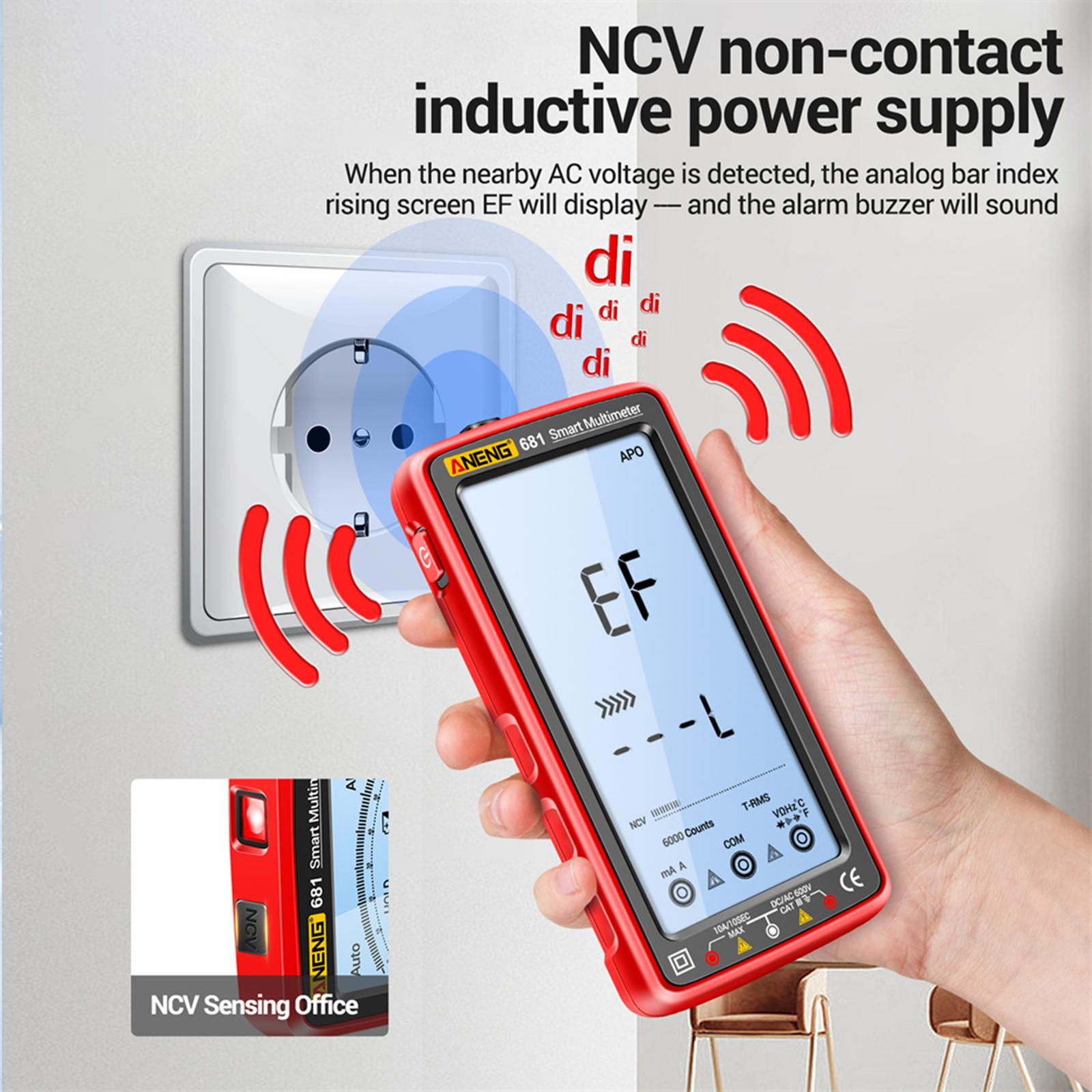 Digital Multimeter Electric meter Wide Measuring Multi Tester