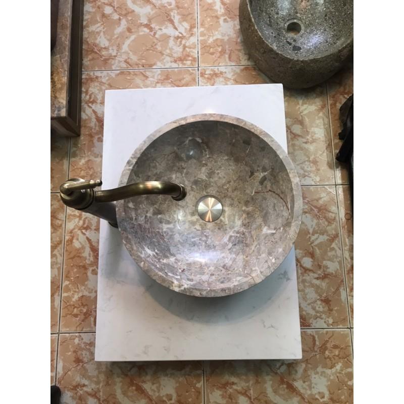 lavabo đá tự nhiên dăm kết