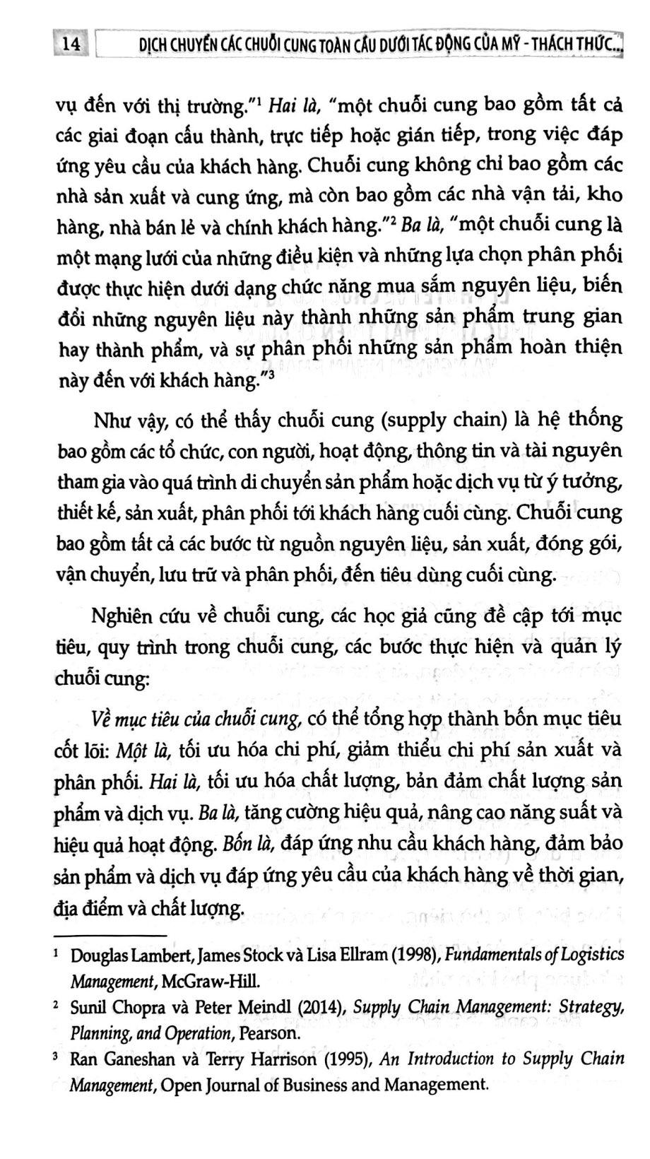 Sách - Dịch Chuyển Các Chuỗi Cung Toàn Cầu Dưới Tác Động Của Mỹ - Thách Thức Và Cơ Hội Đối Với Việt Nam