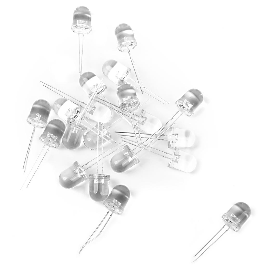 20pcs 10mm Blue Emitting Diode Light Bright LED