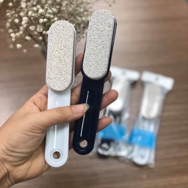 Bàn chải chà gót chân đá san hô tự nhiên Nhật Bản