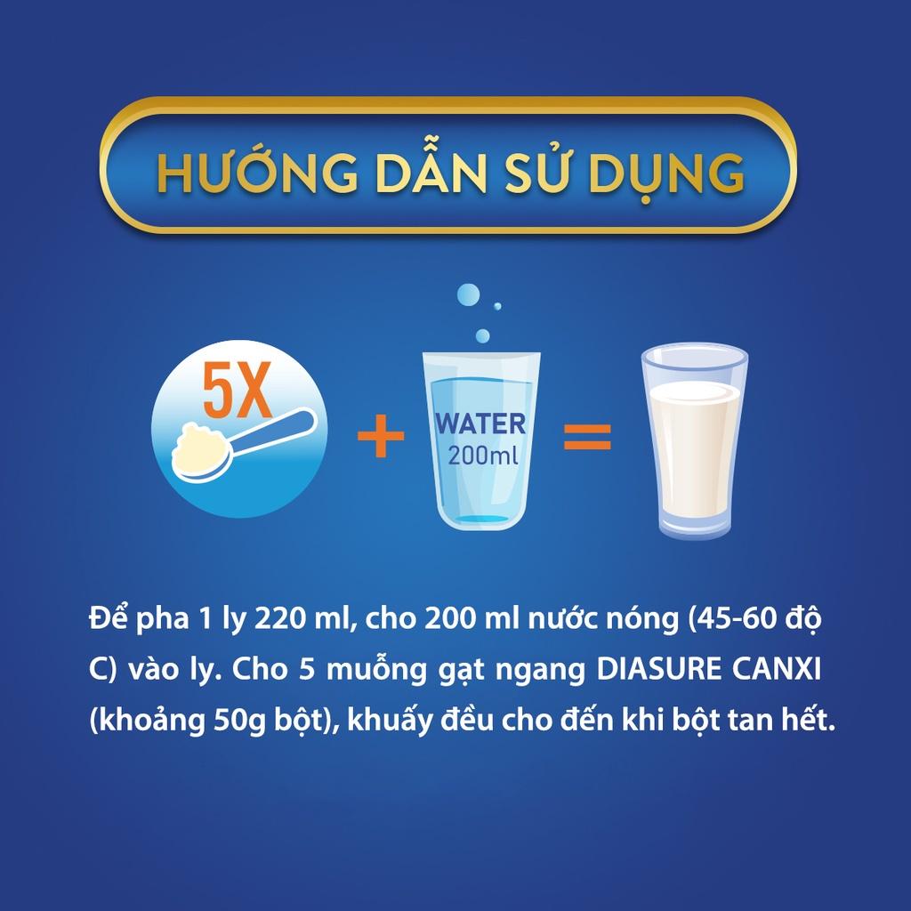 Sữa Diasure Canxi (COMBO 2 HỘP GIẤY 450G)