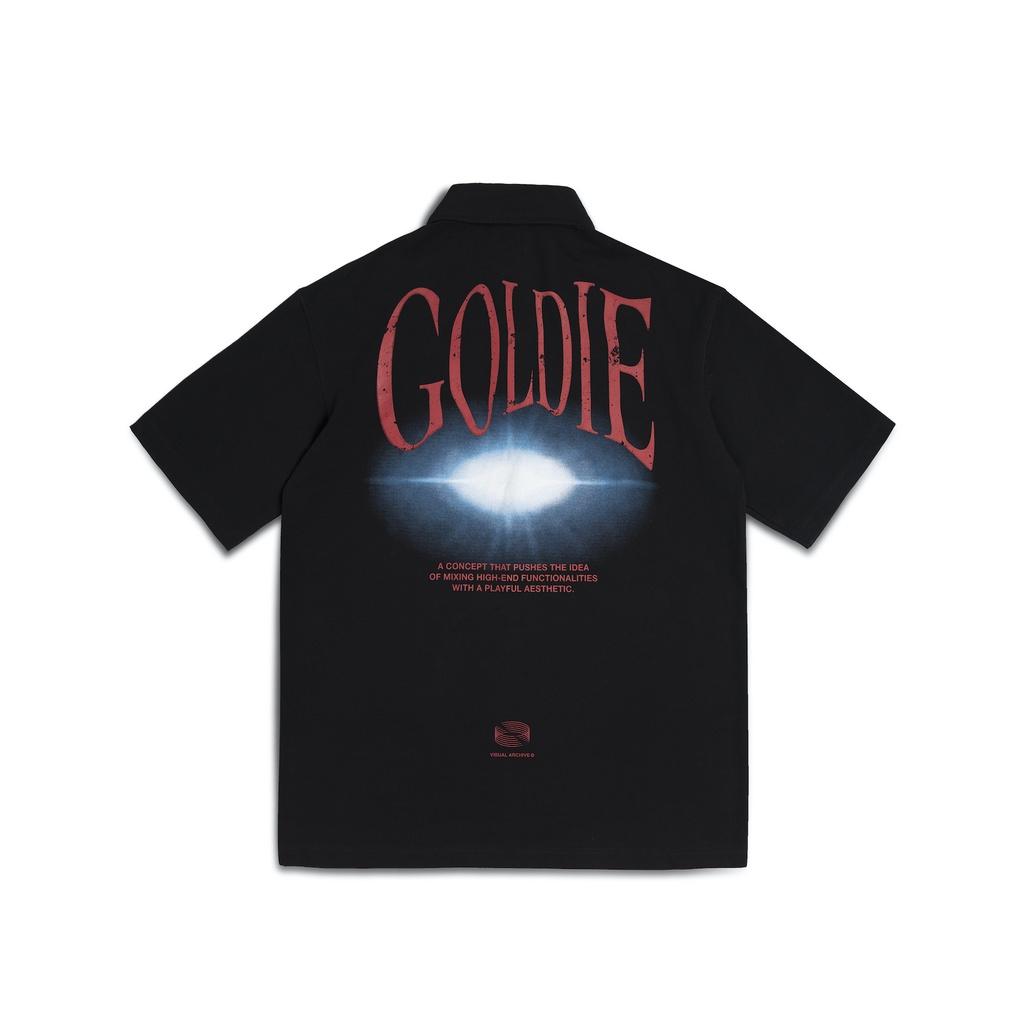 Áo polo &quot;GOLDIE FLASHING&quot; 100% cotton da cá