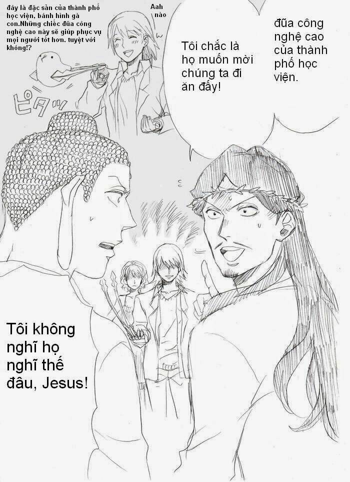 khi chúa và đức phật tới thành phố học viện chapter 3 3