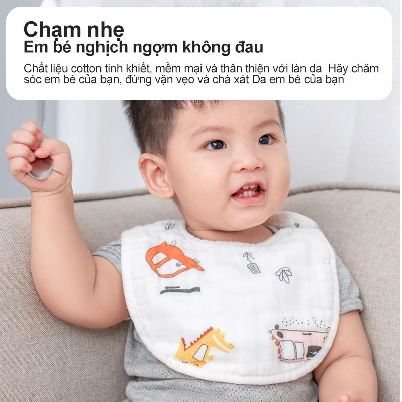 [Einmilk.ân ninh] yếm cho bé ăn dặm hình chữ U chống thấm cao cấp đến từ singapore. QBIU