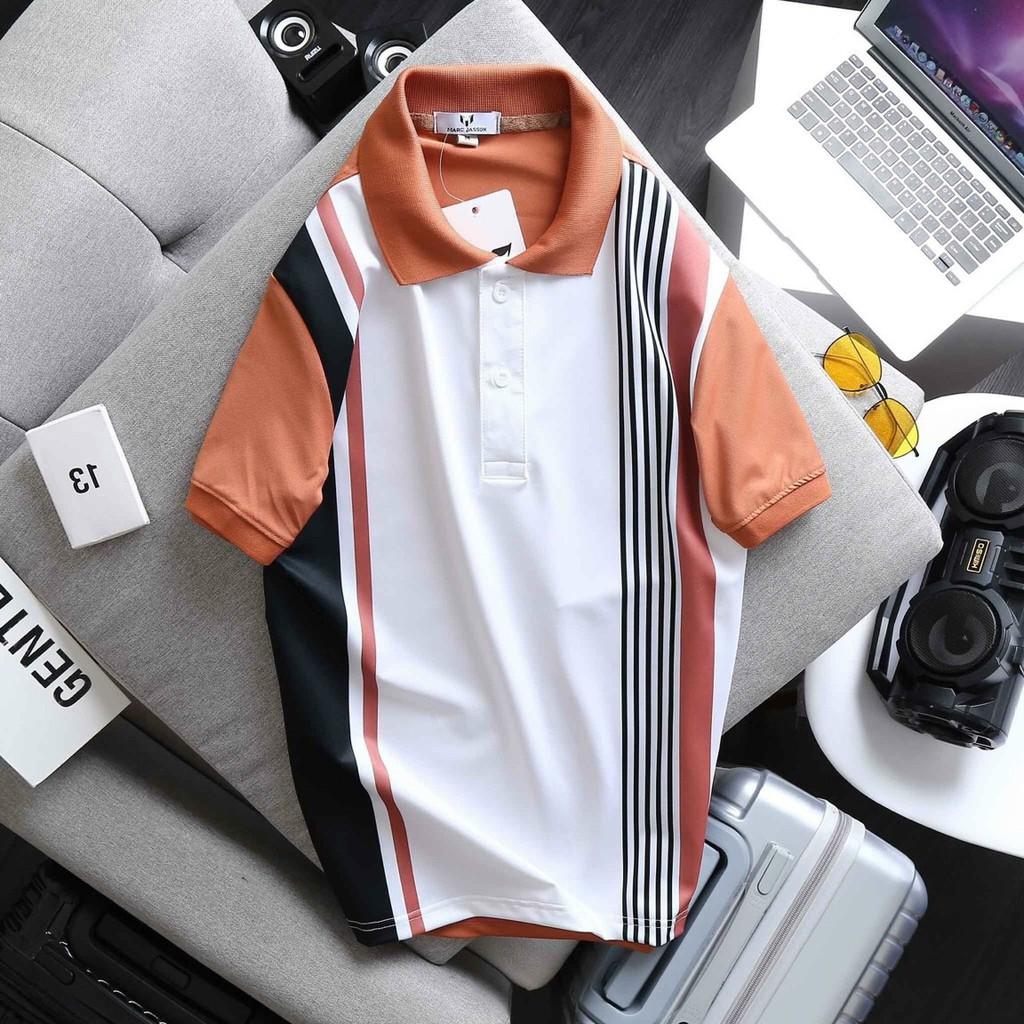 ÁO THUN NAM CÁ SẤU PHỐI MÀU XUẤT KHẨU ĐẸP Y HÌNH