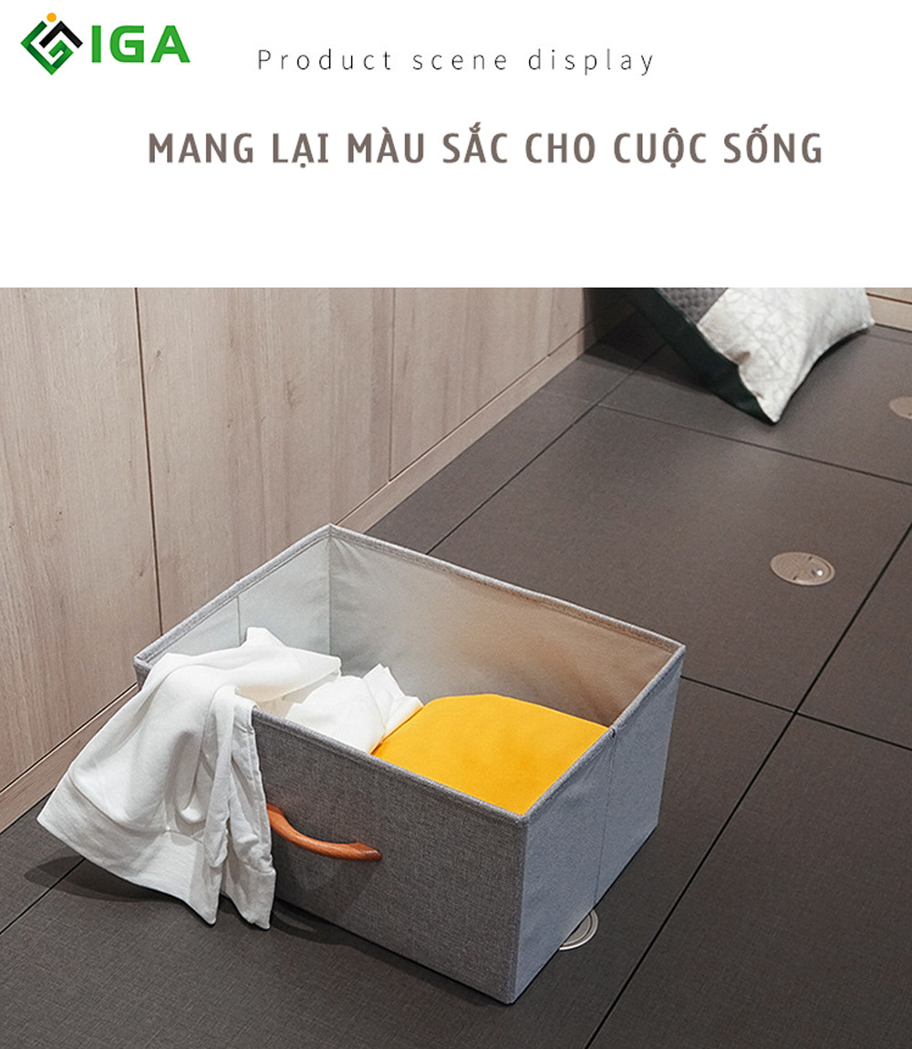 Hộp Vải Đựng Đồ Đa Năng Thương Hiệu IGA - GN32