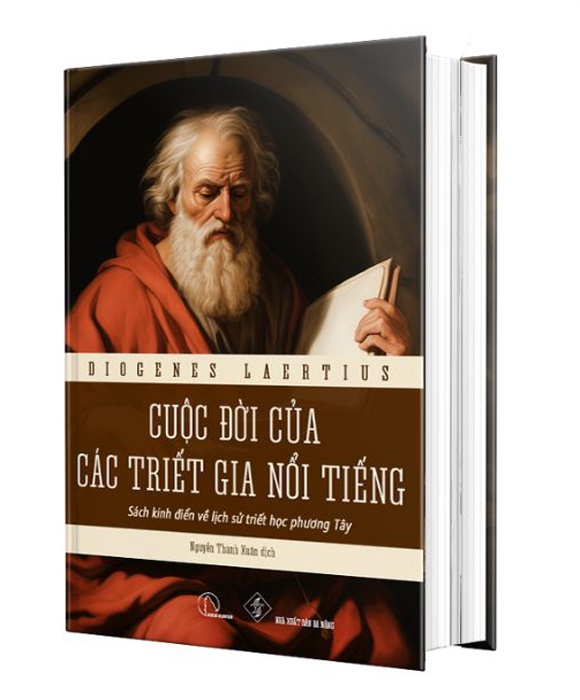 Bìa cứng-CUỘC ĐỜI CÁC TRIẾT GIA NỔI TIẾNG – Sách kinh điển về lịch sử triết học phương Tây – Diogenes Laërtius