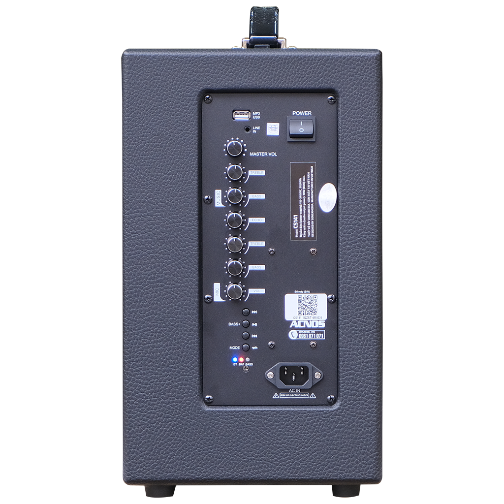 Dàn âm thanh di động xách tay ACNOS CS121