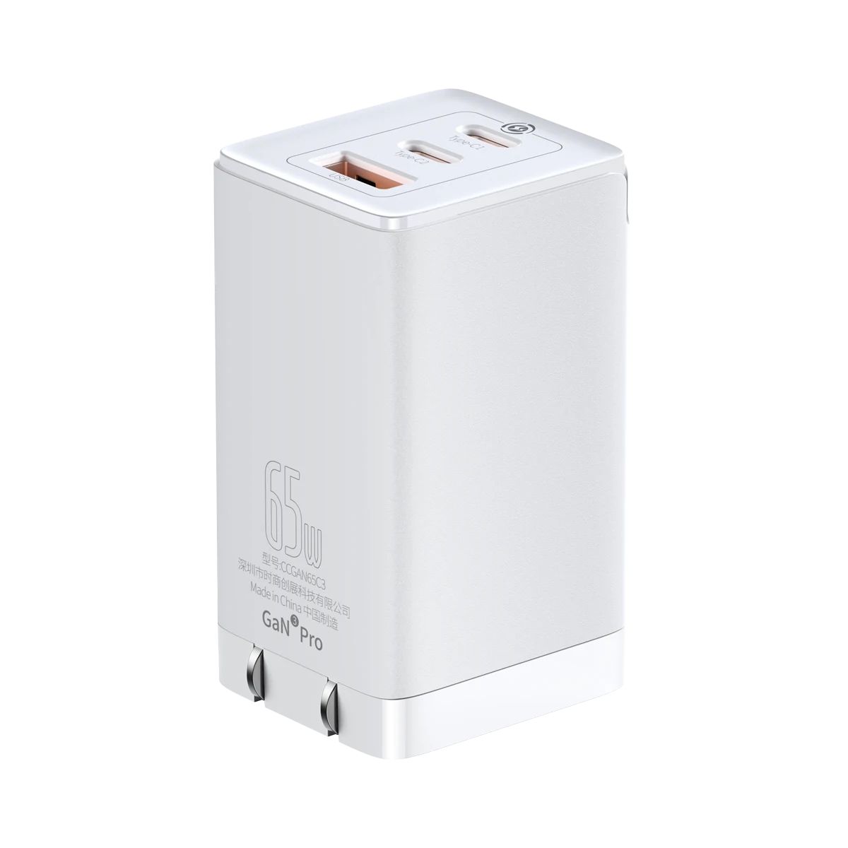 Bộ sạc nhanh Baseus GaN3 Pro Quick Charger 65W Type Cx2 + USB , PD3.0/ PPS/ QC4.0/ SCP/ FCP Multi Quick Charge - Hàng Chính Hãng