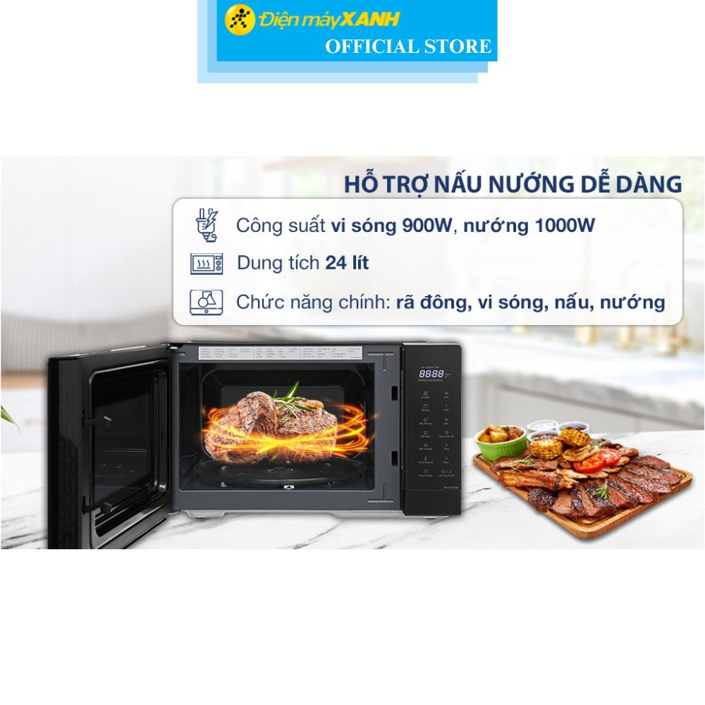 Lò vi sóng có nướng Panasonic NN-GT35NBYUE 24 lít - Hàng Chính Hãng