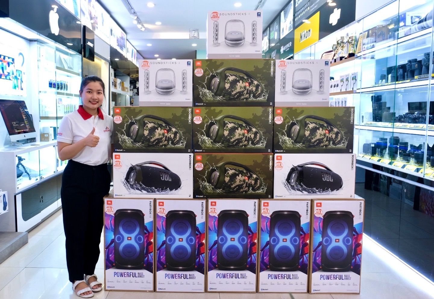 Hình ảnh Loa Bluetooth JBL BoomBox 2 - Hàng Chính Hãng