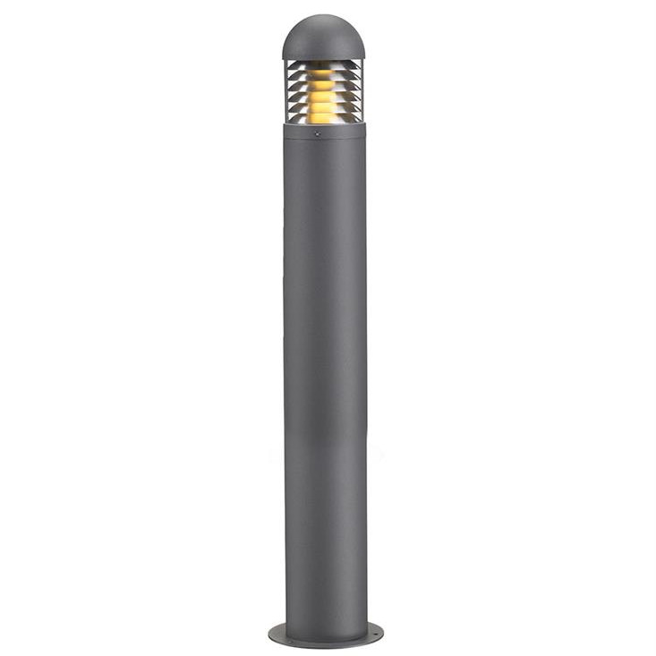 Đèn sân vườn, đèn nấm bollard Markslojd Kurt chống bụi, chống nước, màu ghi