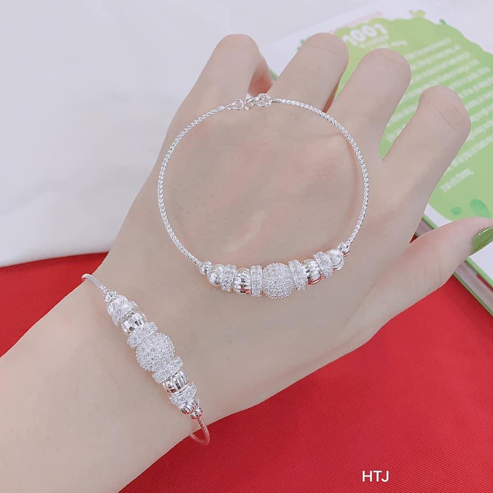 VÒNG TAY BẠC Ý CAO CẤP SIÊU ĐẸP -