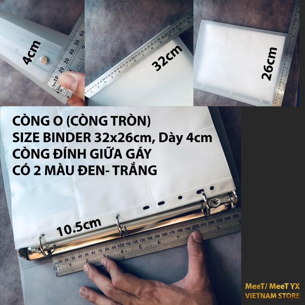 Sổ đựng card Binder hỗn hợp thương hiệu MEET/ MEET YX