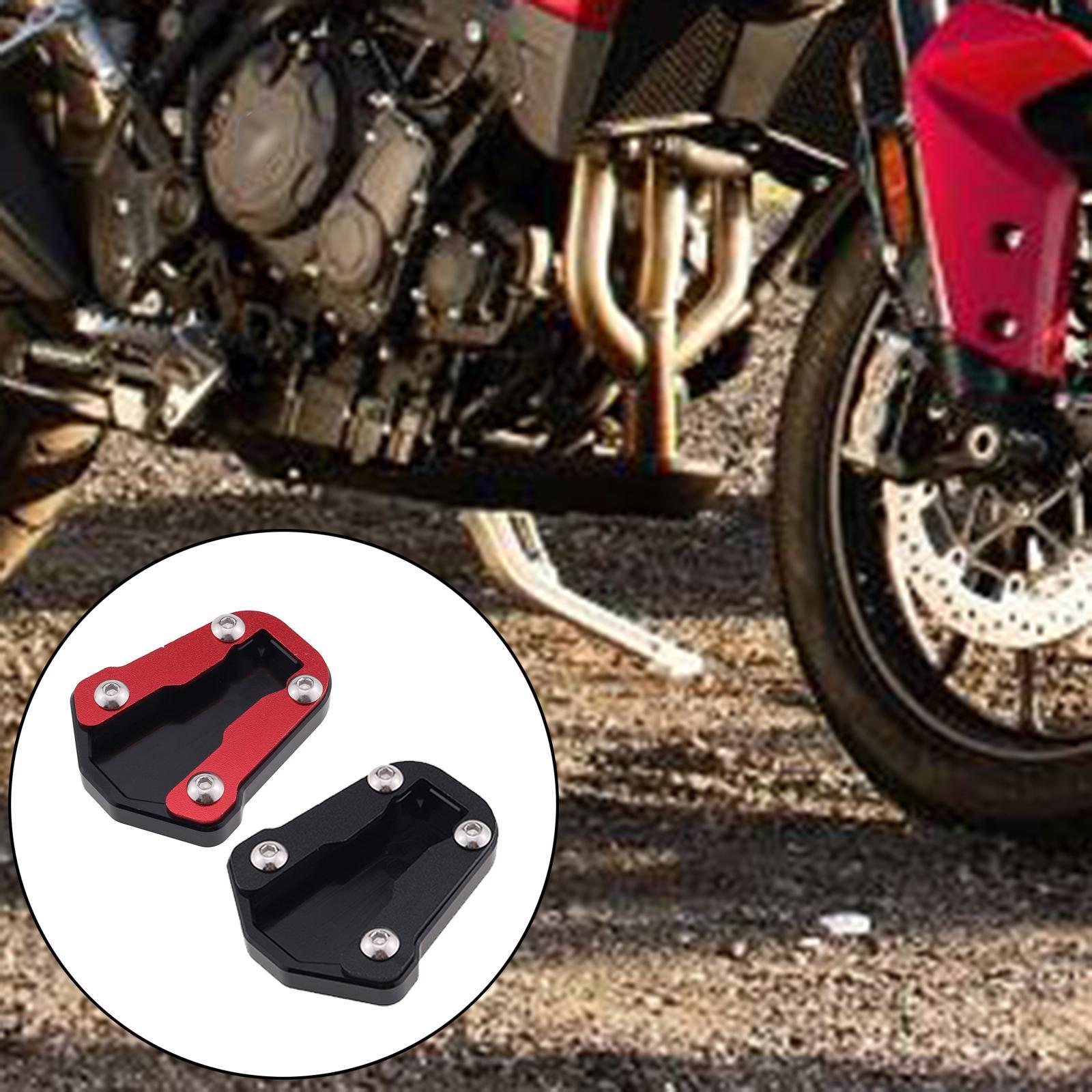 Kickstand Side Stand Extension Pad For  CRF300L  Red