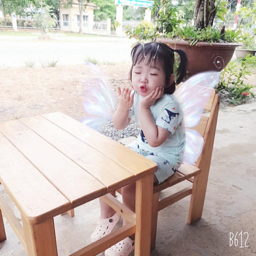 Đồ bộ mặc nhà cho bé 04 - chất liệu mềm nhẹ, màu sắc tươi sáng phù hợp cho bé từ 6 tháng - 3 tuổi