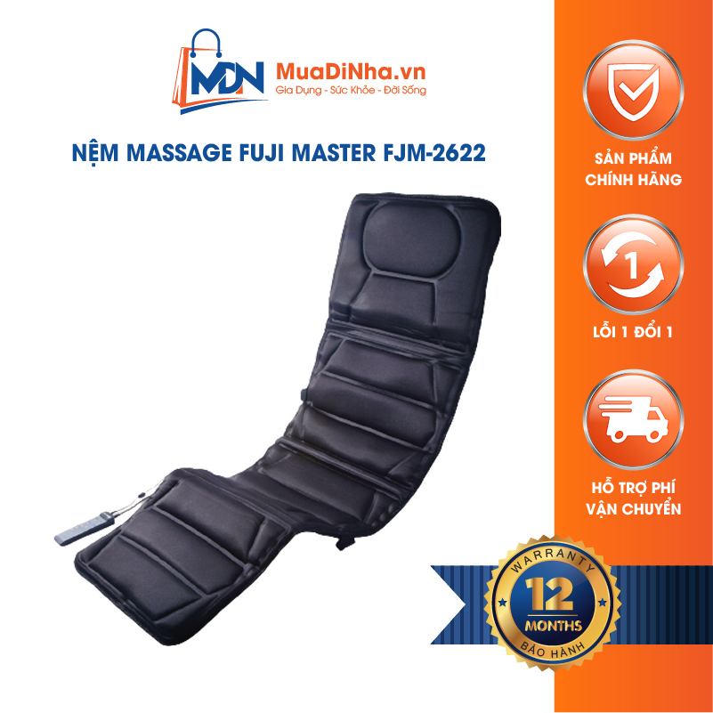 Nệm massage toàn thân Fuji Master FJM-2622 - Hàng chính hãng