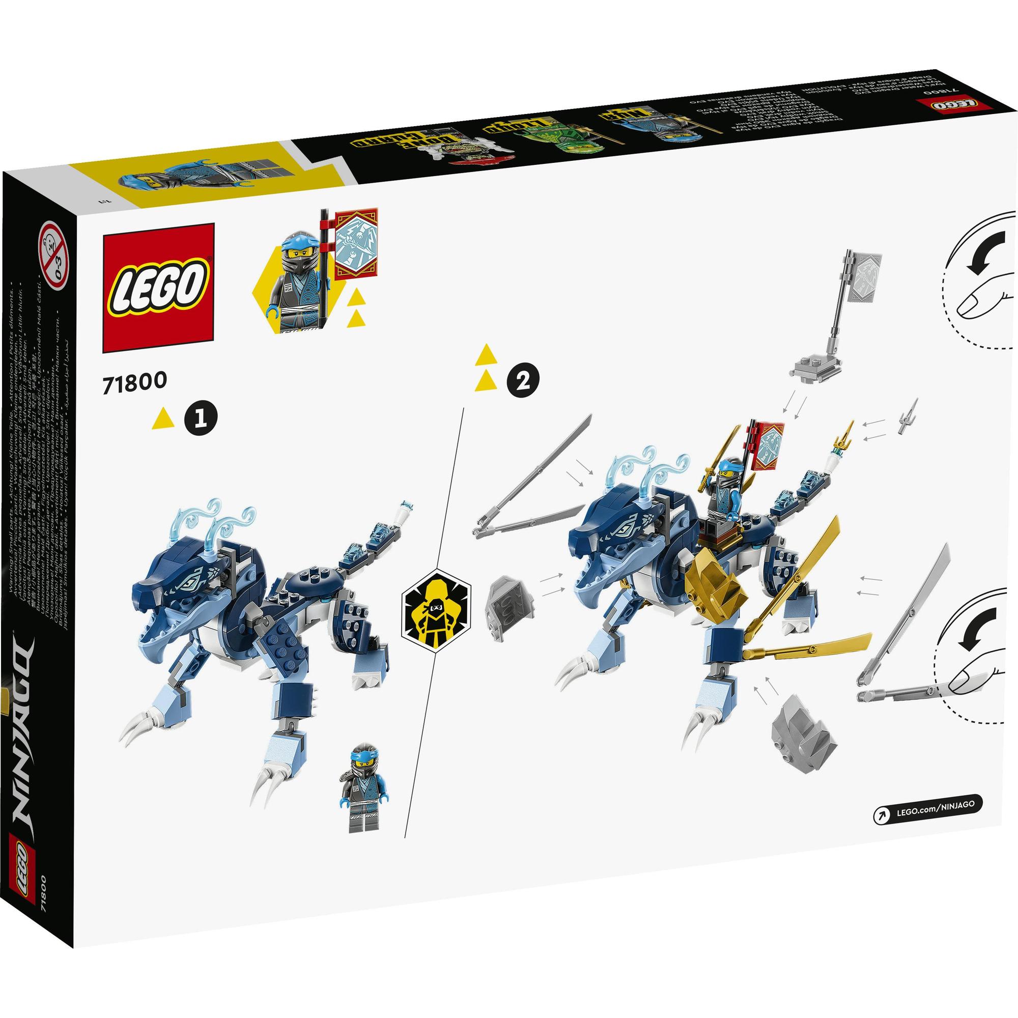 LEGO Ninjago 71800 Rồng Biển Tiến Hóa Của Nya (173 Chi Tiết)