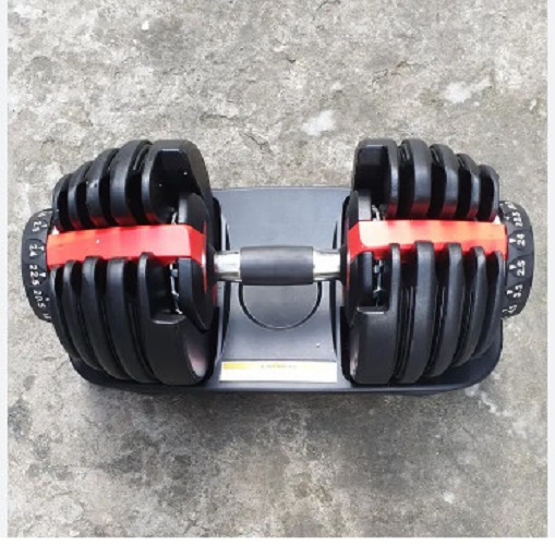 Bộ 2 tạ tay điều chỉnh 552 từ 5 - 52.5 Lbs (tương đương 2.27 - 24Kg) kèm khay đựng nhỏ gọn tiện lợi T THIEN TRUONG SPORT