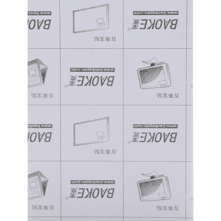 Bộ 5 Xấp Giấy Màu Baoke 1008 - 51 x 76 mm (100 sheets/Xấp)