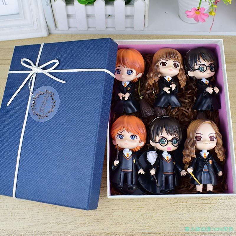 Mô hình Harry Potter, Hermione Granger, Ron 9cm