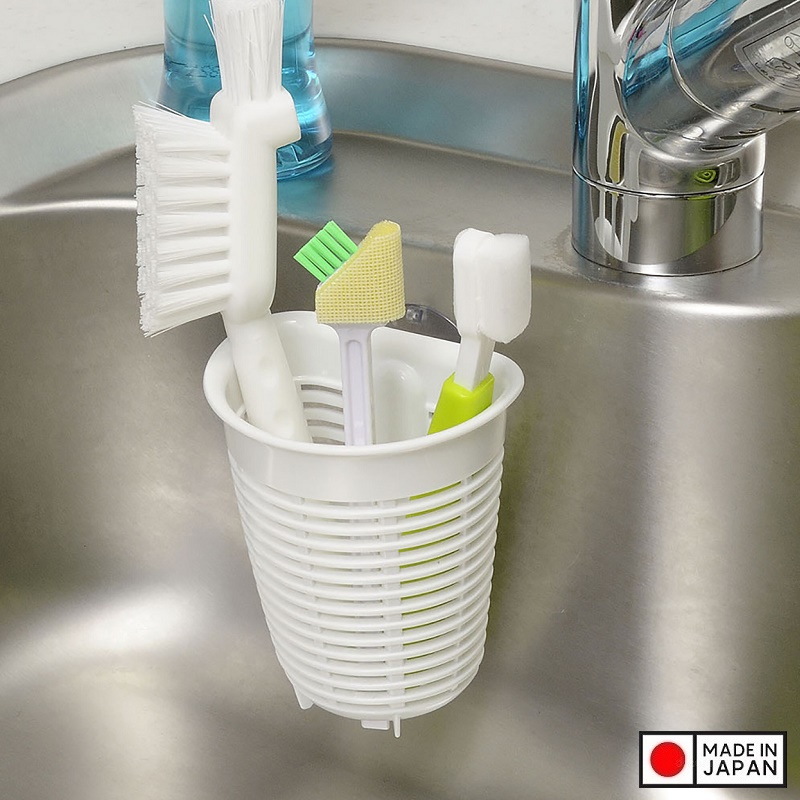 Giỏ để giẻ rửa bát tiện lợi màu xanh - Hàng Nội Địa Nhật