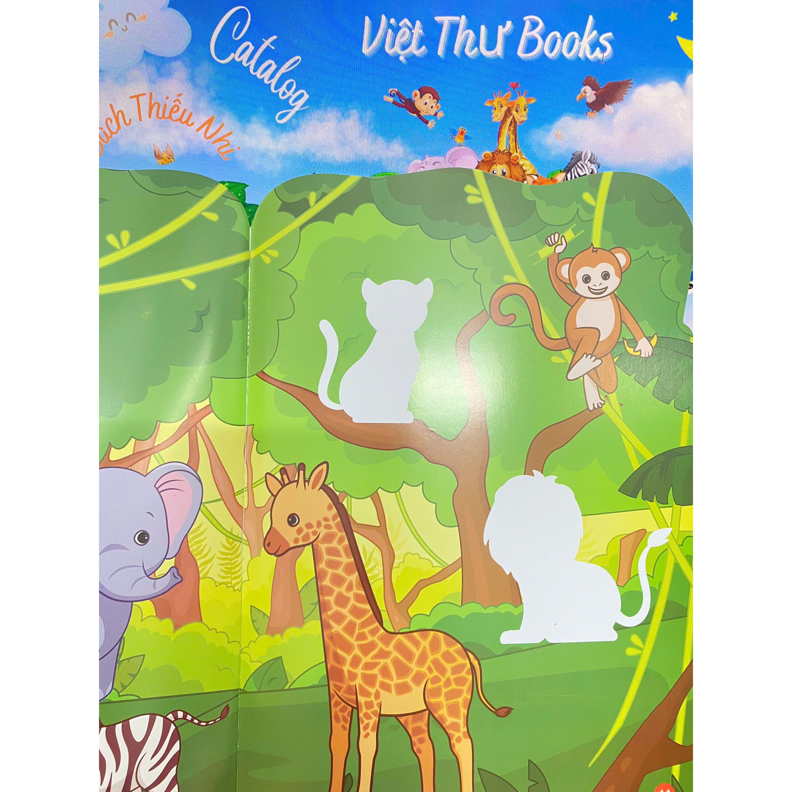 Sticker -Thế giới động vật - Rừng nhiệt đới
