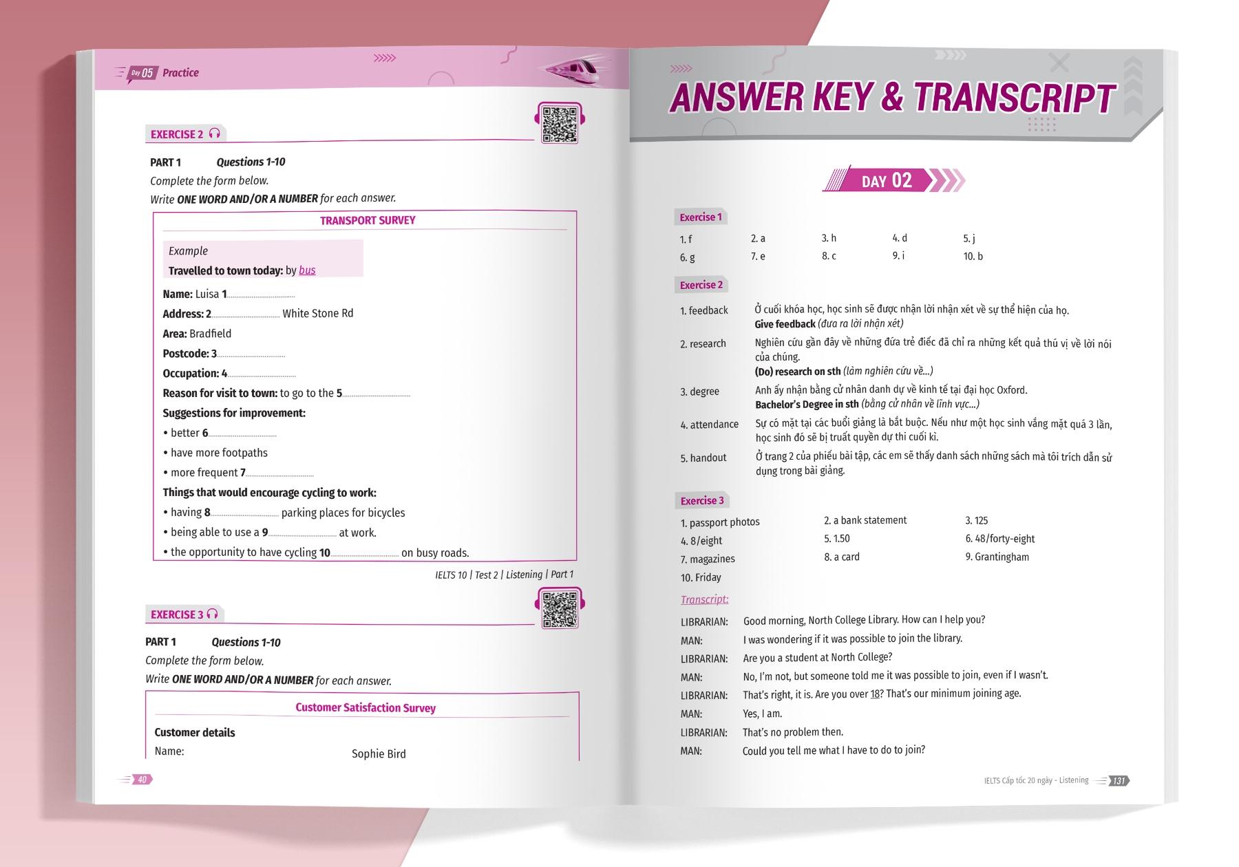 IELTS Cấp Tốc - 20 Ngày Listening