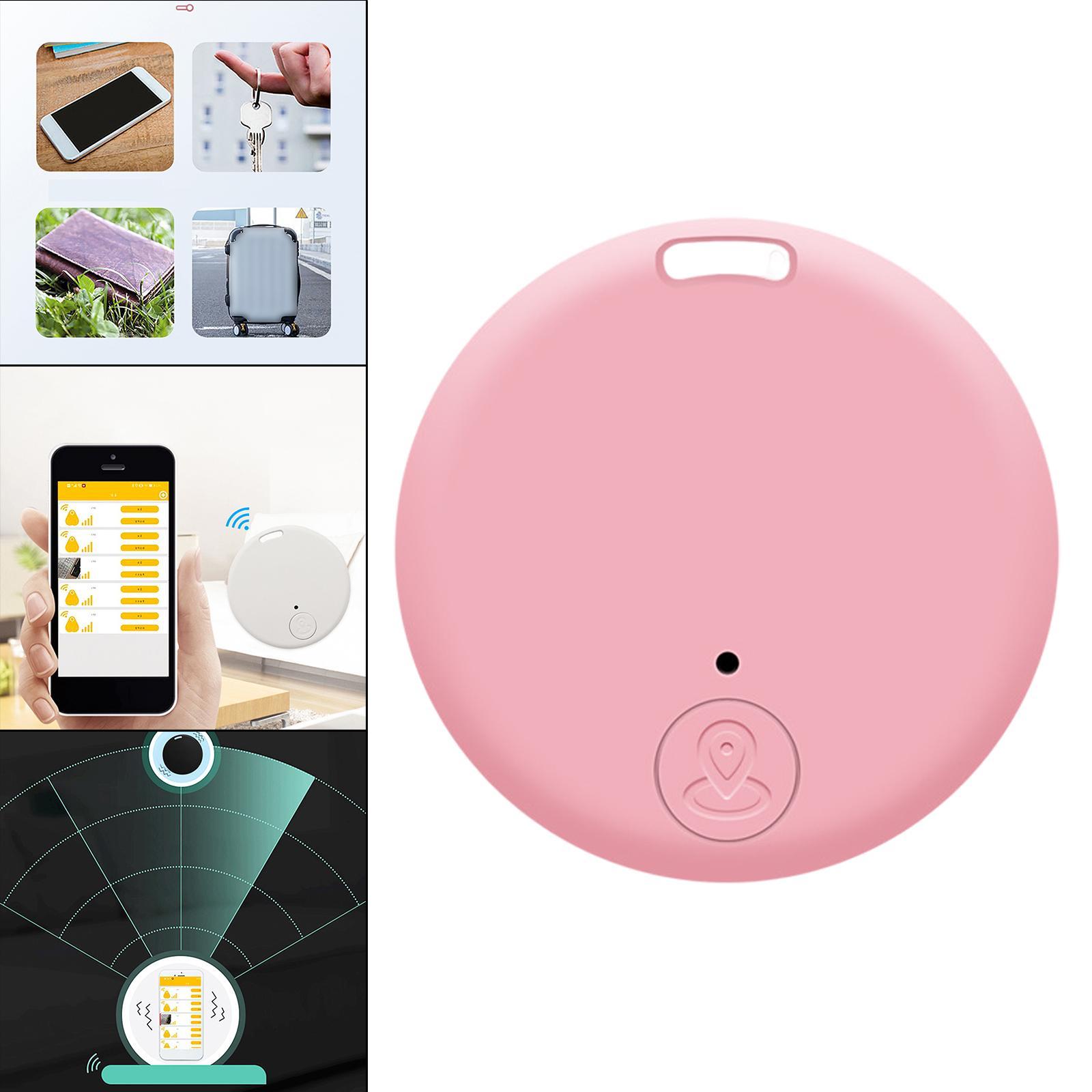 Set of 2 Bluetooth Tracker Locator Device with App Photo Control for Wallet