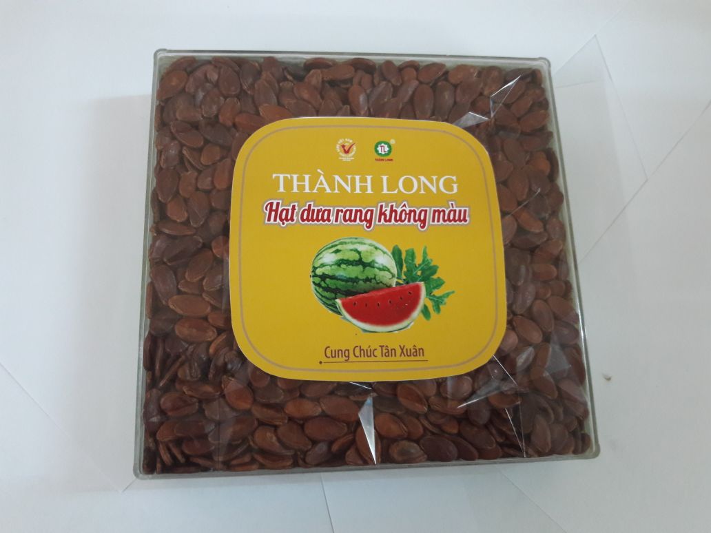 HỘP HẠT DƯA RANG KHÔNG MÀU THÀNH LONG 300G