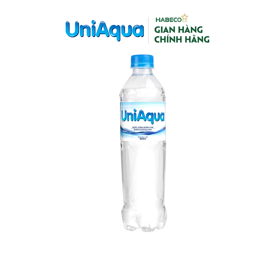 Nước uống đóng chai UniAqua - Thùng 24 chai 500ml