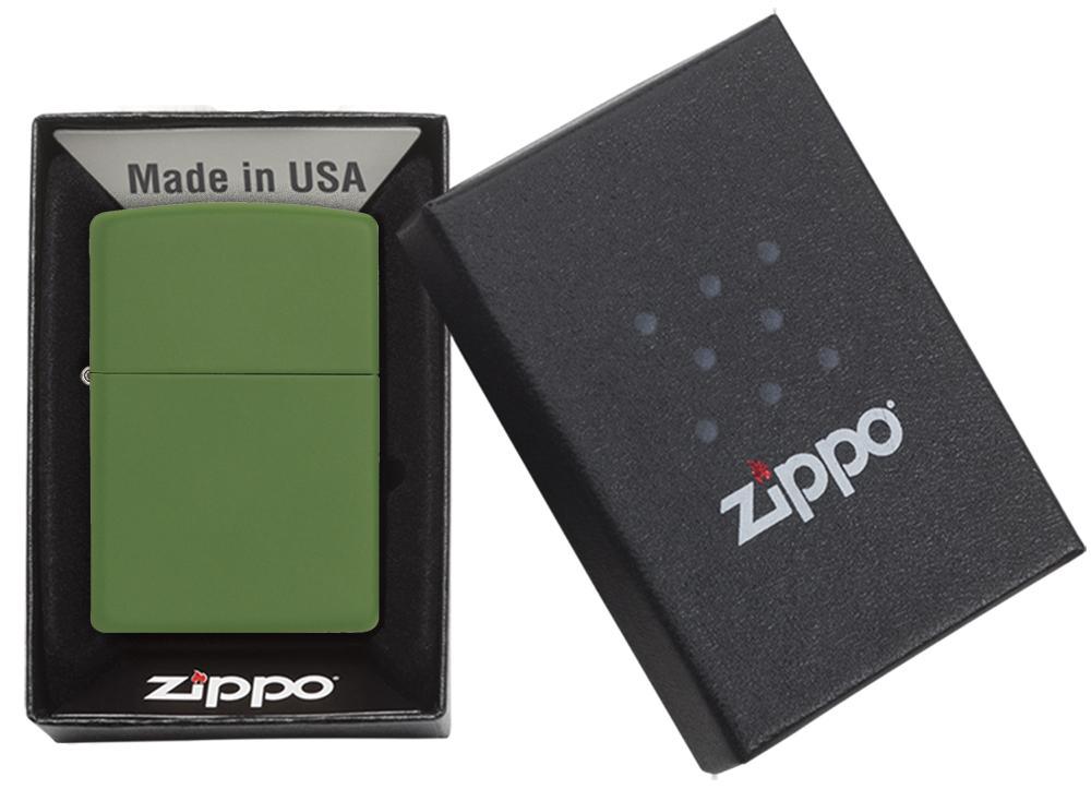 Bật Lửa Zippo Moss Green Matte 228