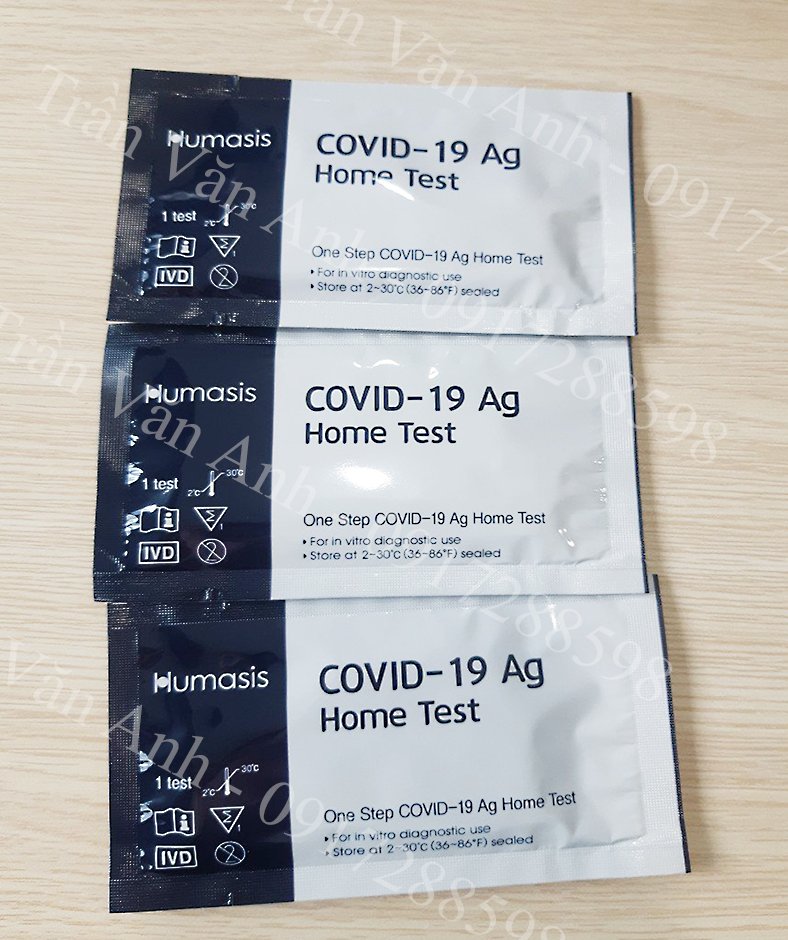 TEST NHANH HUMASIS COVID-19 AG HOME TEST (25 test/hộp)